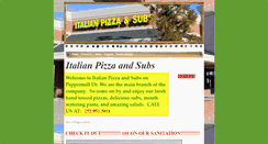 Desktop Screenshot of italianpizzaandsubs.net